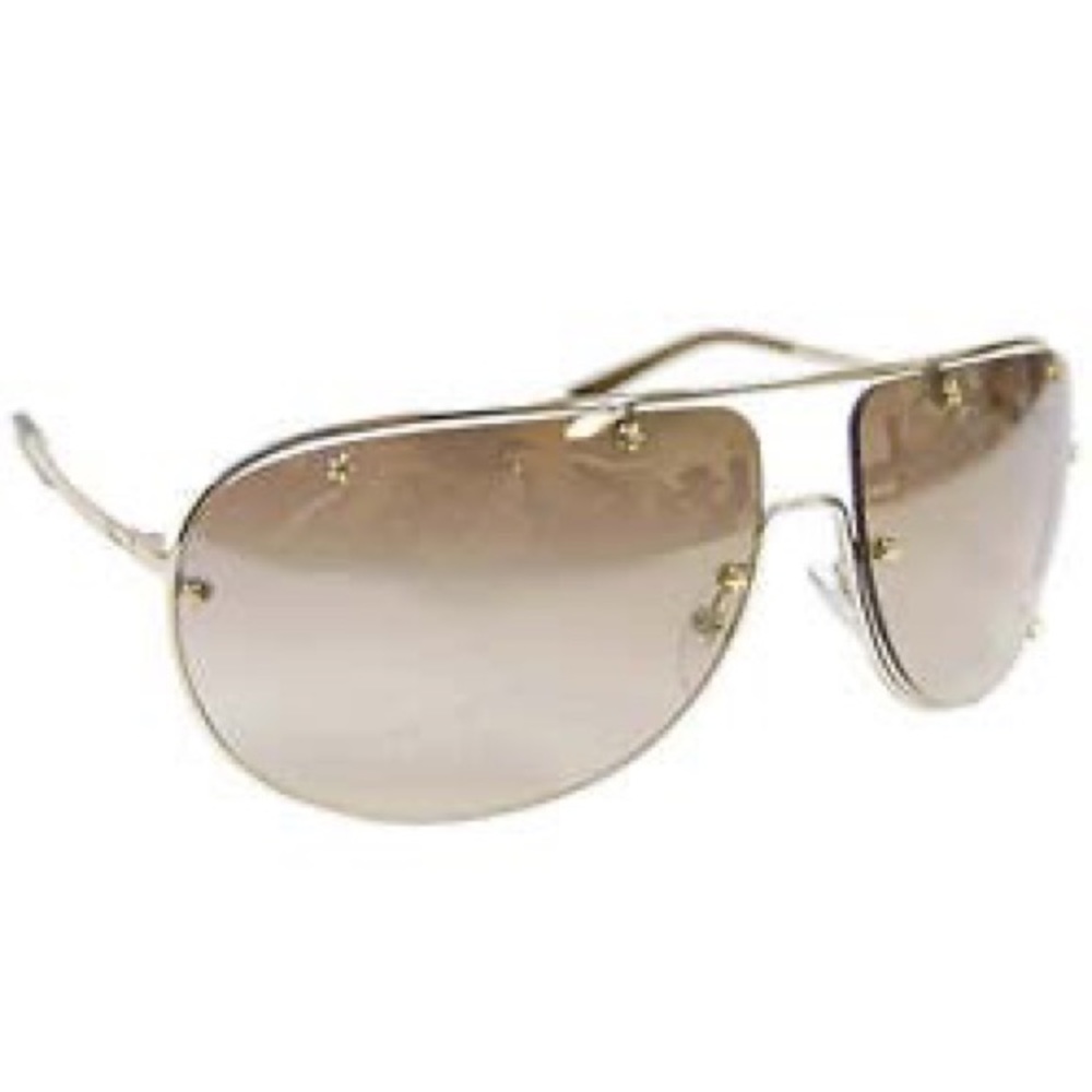 Vintage Dior Aviator Star Windshield Sunglasses - Picture 2 of 4
